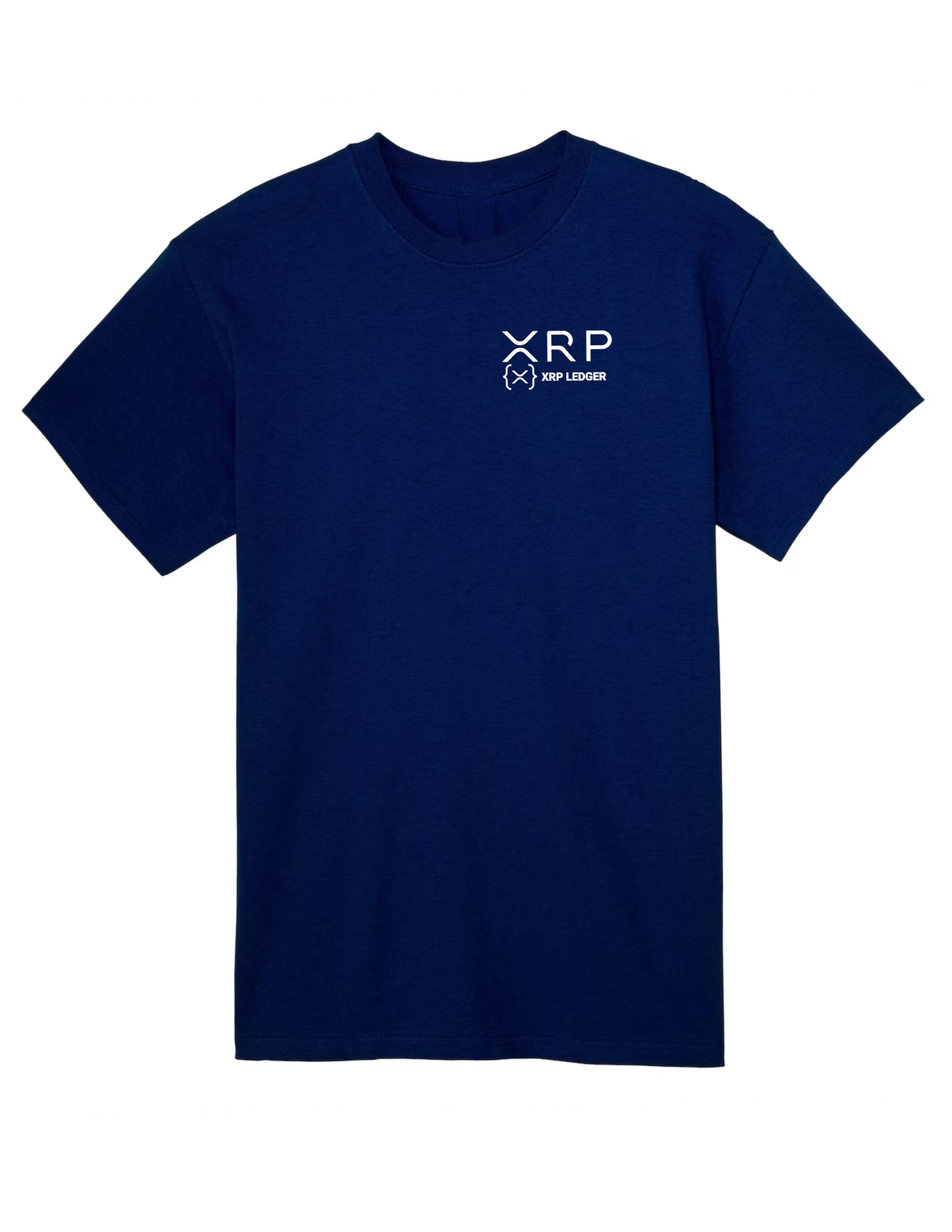 XRP Left Chest-Ripple back tee / Click to see  color options