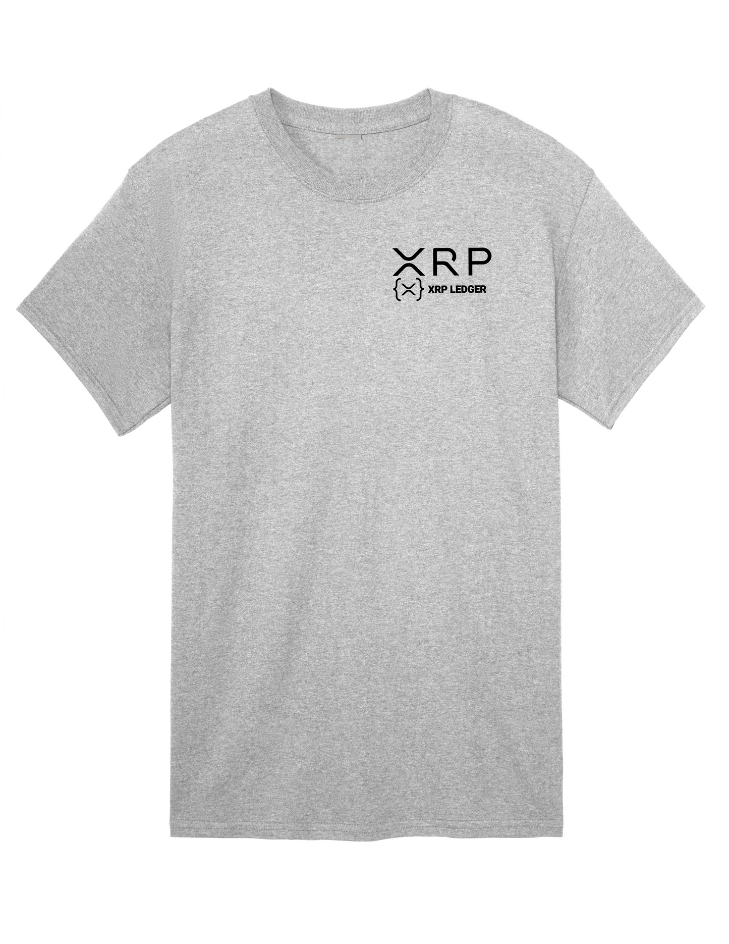 XRP Left Chest-Ripple back tee / Click to see  color options
