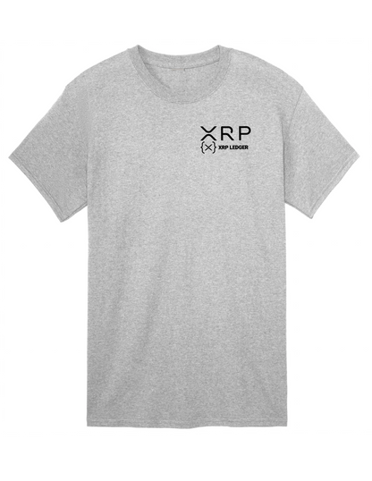 XRP Left Chest-Ripple back tee / Click to see  color options