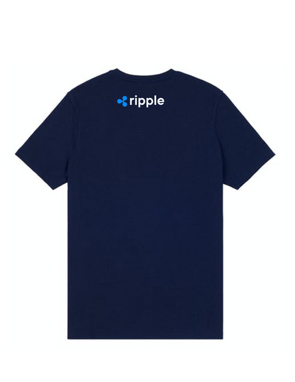 XRP Left Chest-Ripple back tee / Click to see  color options