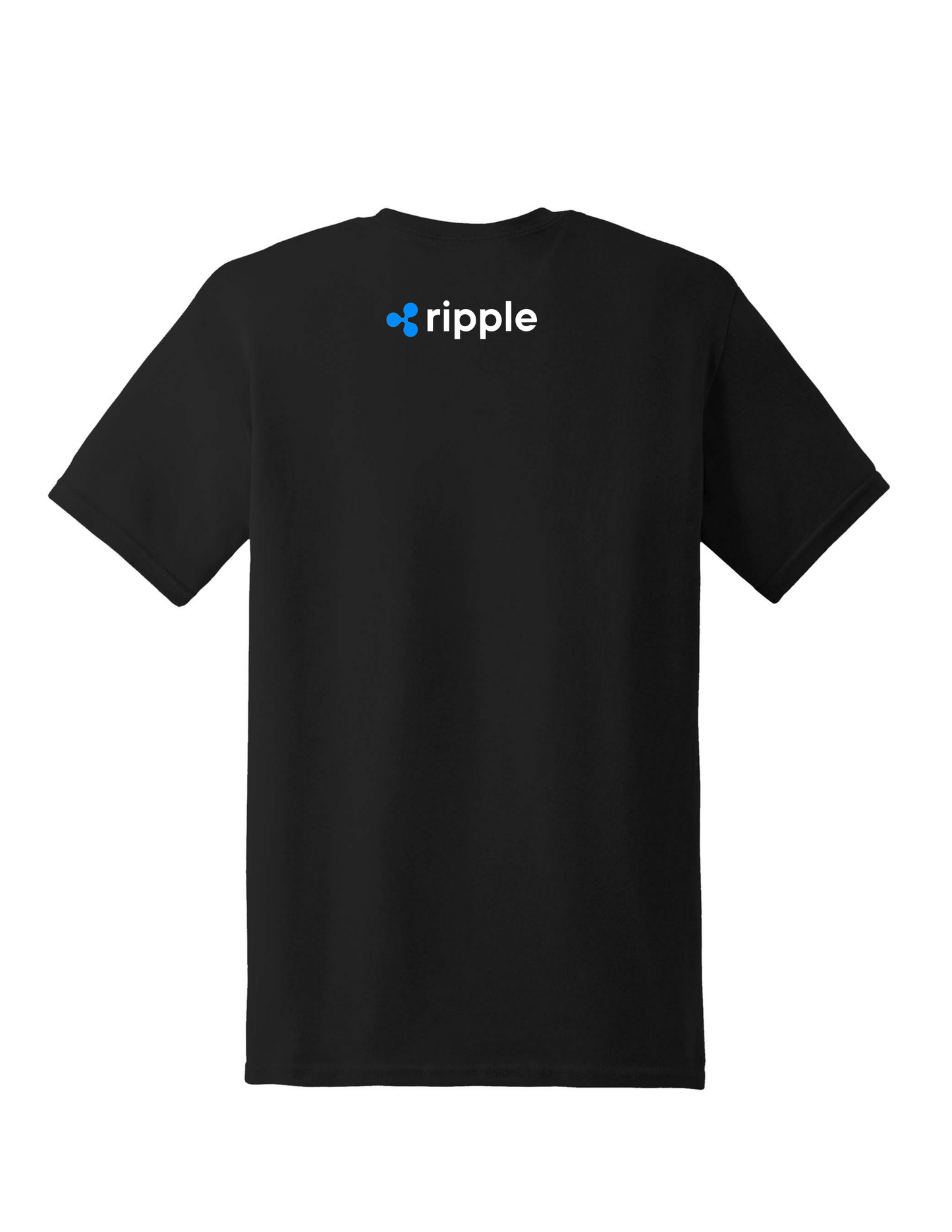 XRP Left Chest-Ripple back tee / Click to see  color options