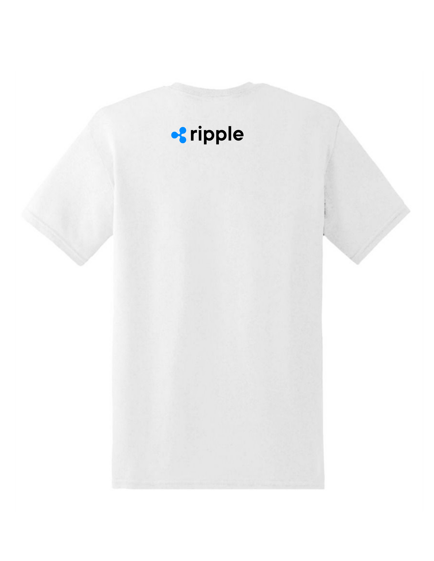 XRP Left Chest-Ripple back tee / Click to see  color options